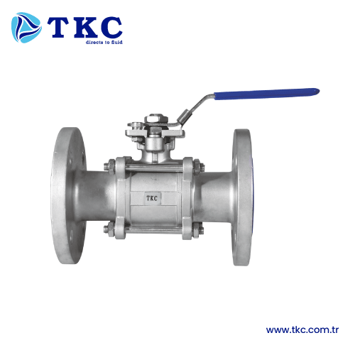 TKC6832P Flanged SS316 Three Pieces Ball Valve