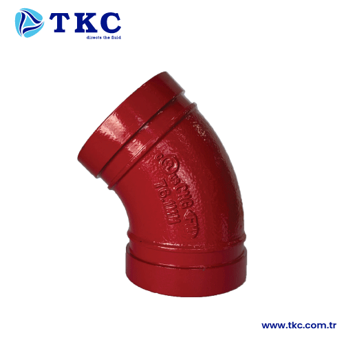 TKC-YD003 Grooved Elbow 45�